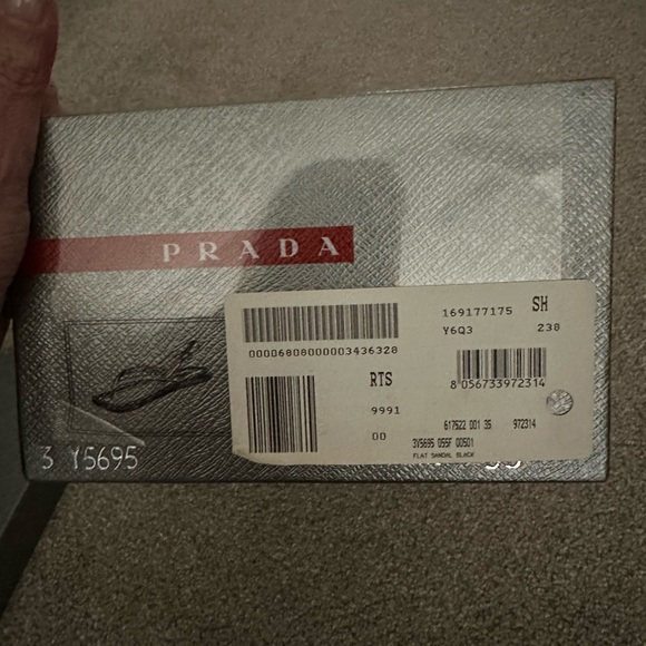 NWT Prada sling back sandals - Picture 2 of 7